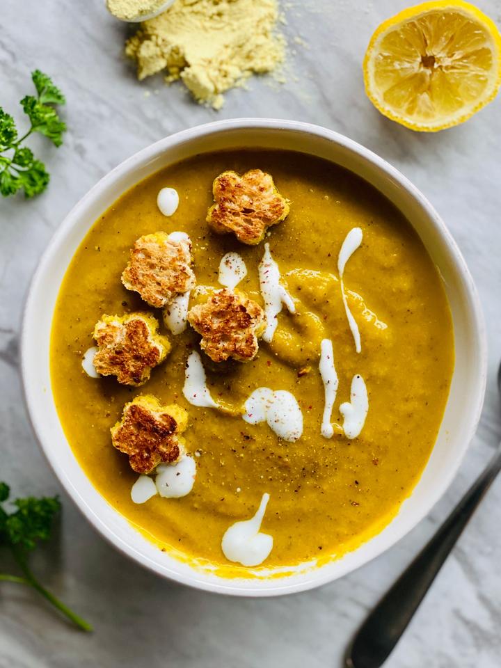 Immunity-Boosting Golden Turmeric Soup
