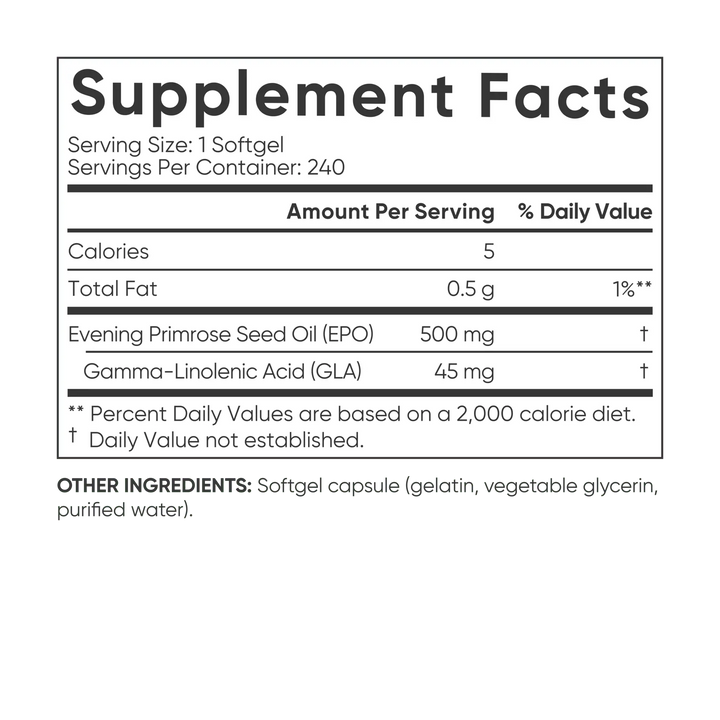 Evening Primrose Oil Mini-Gels