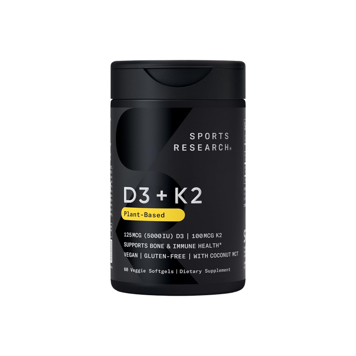 Vitamin D3 + K2 with Coconut MCT Oil