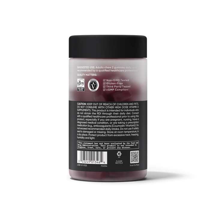 Vegan D3 + K2 Gummies
