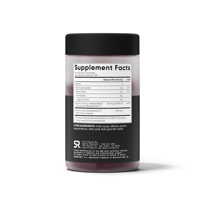 Vegan D3 + K2 Gummies