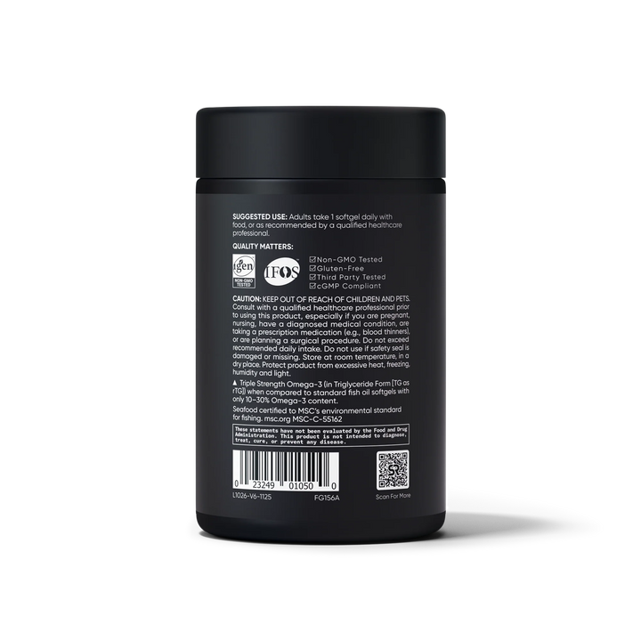 Omega-3 Fish Oil from Wild Alaska Pollock