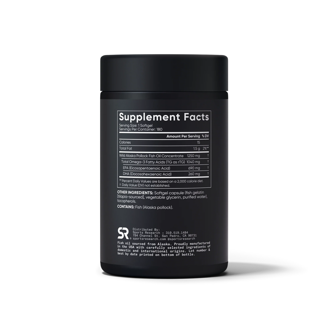 Omega-3 Fish Oil from Wild Alaska Pollock