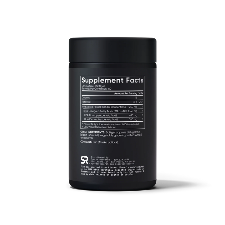 Omega-3 Fish Oil from Wild Alaska Pollock