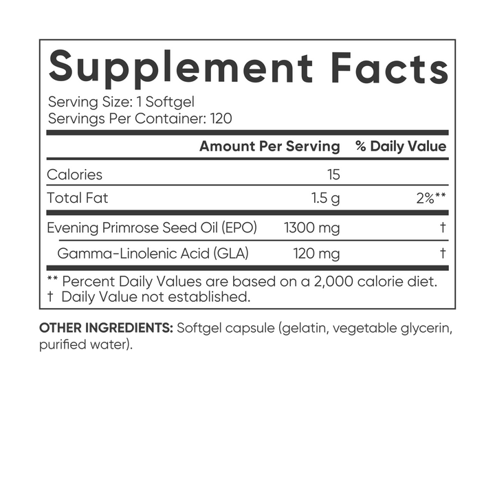 Evening Primrose Oil Mini-Gels