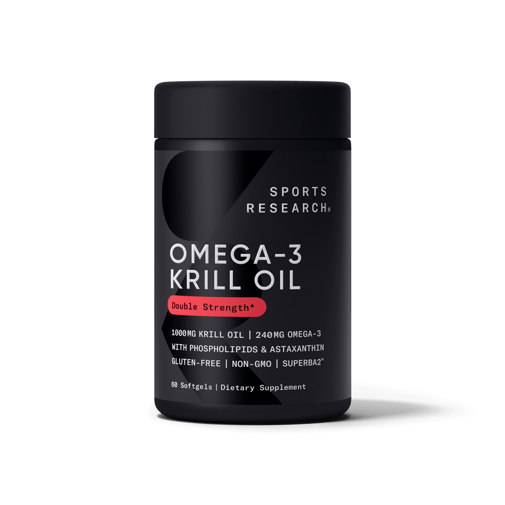 Sports Research Sports Research Omega-3 Krill Oil, 1,000 mg, 60 Softgels