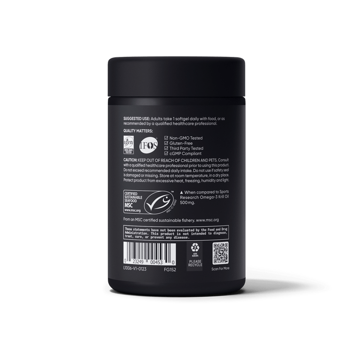 Omega-3 Antarctic Krill Oil Softgels