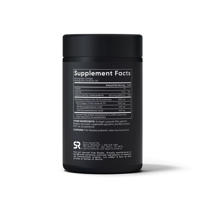 Omega-3 Fish Oil + Vitamin D3