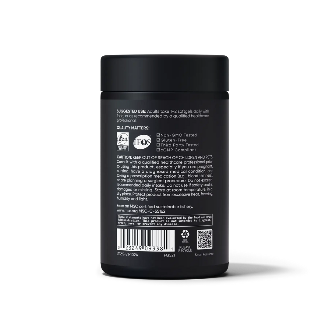 Wild Alaskan Sockeye Salmon Oil