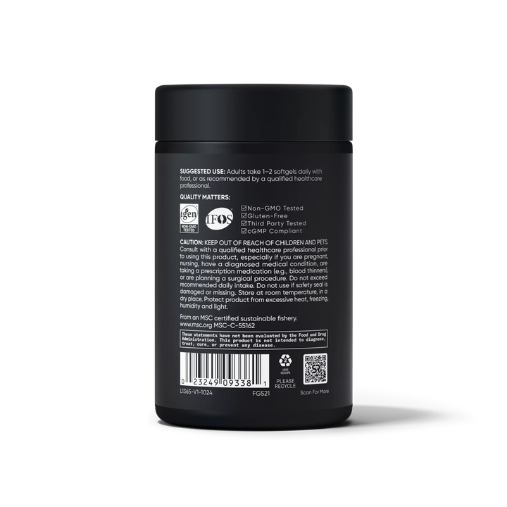 Wild Alaskan Sockeye Salmon Oil