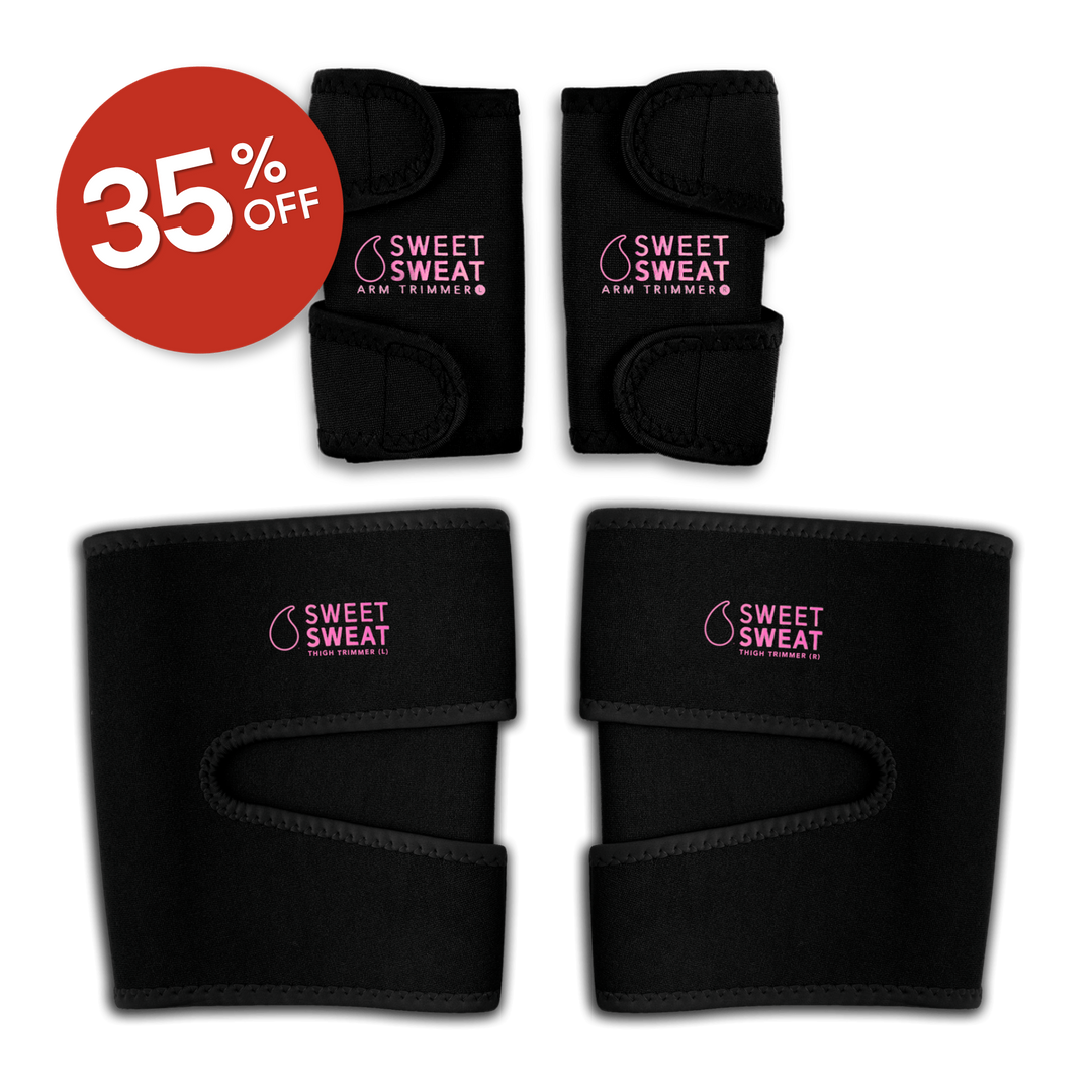 Sweet Sweat® Arm & Thigh Trimmer Bundle